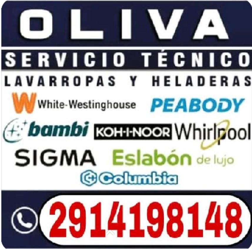 Oliva - Servicio Tecnico de Heladeras y Lavarropas